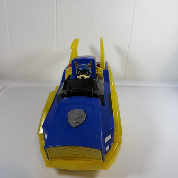 PAW Patrol Mighty Pups Charged Up Chase Transforming Vehicle Light Up & soundToy - Picture 2 of 11